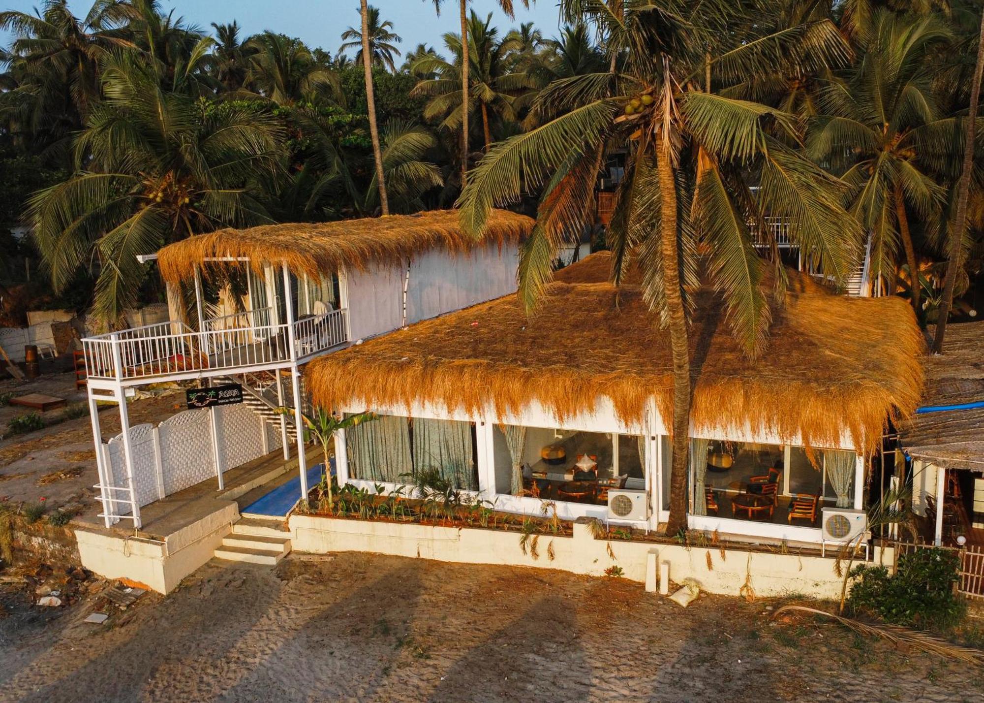 Aqua Beach Stays Ashwem Mandrem Bagian luar foto
