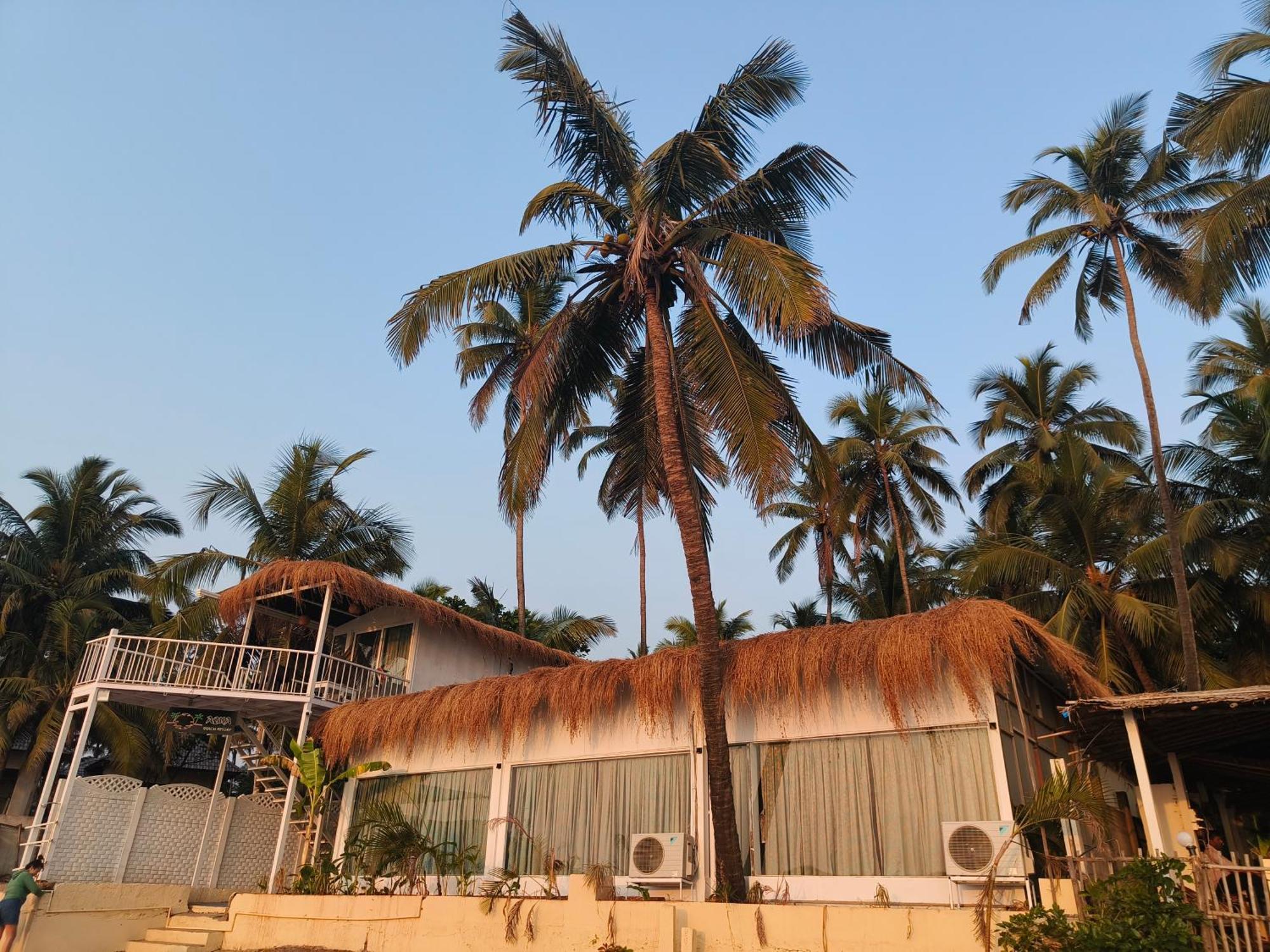 Aqua Beach Stays Ashwem Mandrem Bagian luar foto